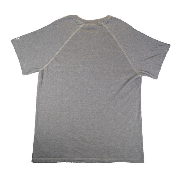 Georgia Tech Yellow Jackets T-Shirt Large Men's Champion Short Sleeve Gray Tee - Picture 2 of 6